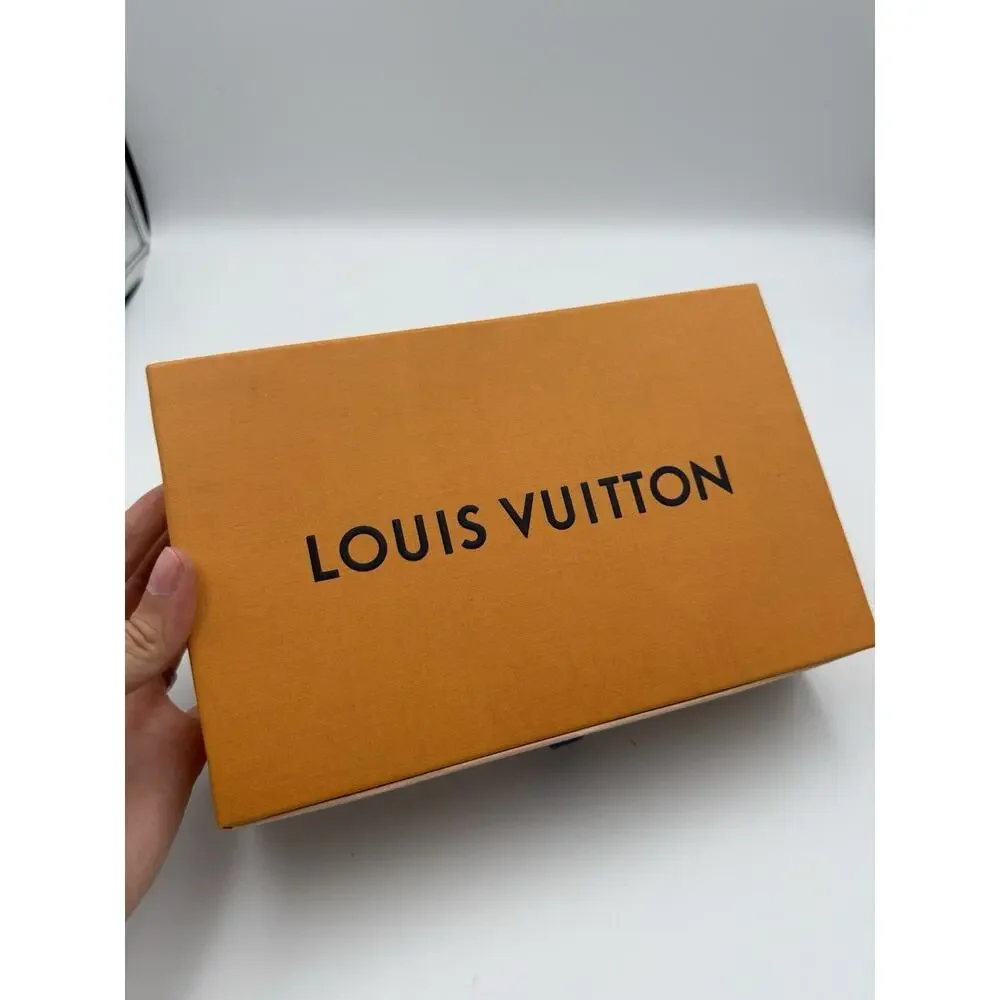 Authentic Louis Vuitton Small Drawer Gift Box with Envelope Sleeve 9” x 5.5”